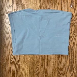 Blue and Orange Tube Top